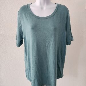 Matty M Teal Blouse for Women Size Medium